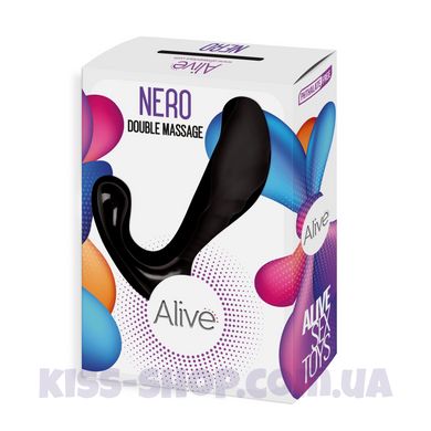 Масажер простати Alive Nero