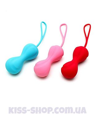 Вагінальні кульки Satisfyer Power Balls (3 пари), діаметр 3,4см, маса 60-76-92г, з кулькою всередині