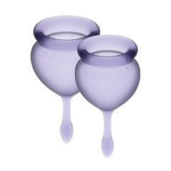 Менструальні чаші в наборі Satisfyer Feel Good lila