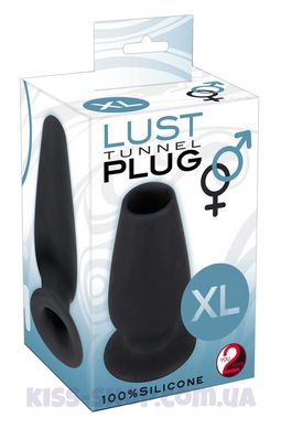 Анальний тонель на присосці Lust Tunnel Plug XL