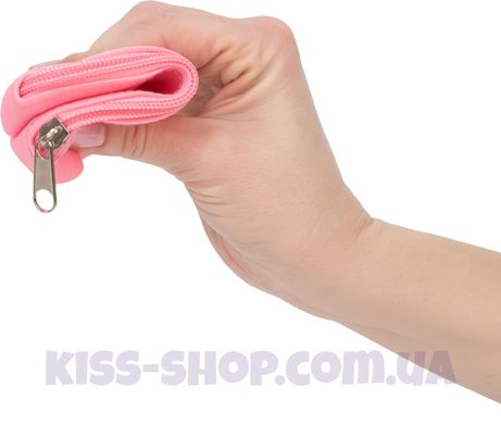 Сумка для зберігання секс-іграшок PowerBullet - Silicone Storage Zippered Bag Pink