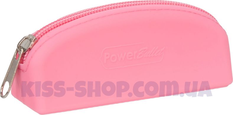 Сумка для зберігання секс-іграшок PowerBullet - Silicone Storage Zippered Bag Pink