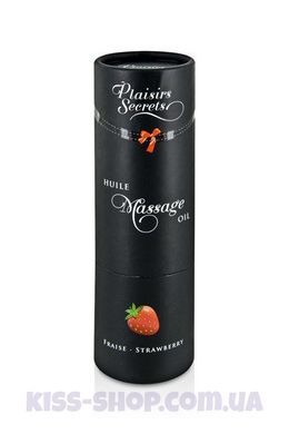 Массажное масло Plaisirs Secrets Strawberry (59 мл)