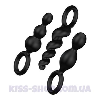 Набір для анального сексу Satisfyer Plugs black