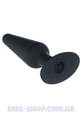 Анальна пробка з вібрацією Dorcel Best Vibe Plug M, макс. діаметр 4,1см, soft-touch силікон