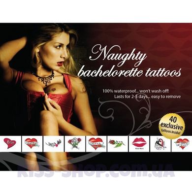 Tattoo Set - Naughty Bachelorette