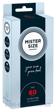 Презервативи MISTER SIZE (60 мм) 10 шт