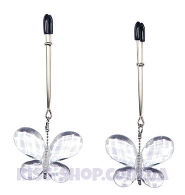 Затиск для сосків з підвіскою у вигляді метелика Bad Kitty Butterfly Clamps