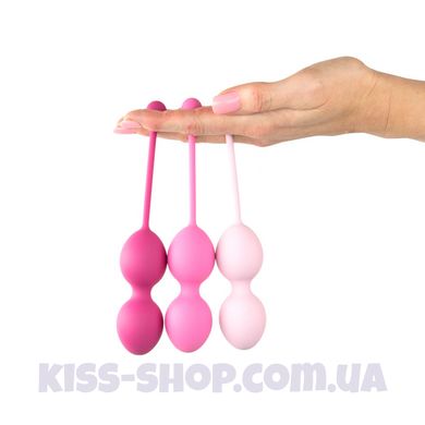 Набір вагінальних кульок для просунутих FeelzToys - FemmeFit Advanced Pelvic Muscle Training Set