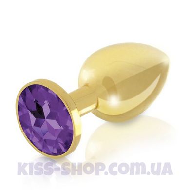 Набір металевих анальних пробок із кристалом RIANNE S – Booty Plug Luxury Set, діаметр 3 та 3,5 см