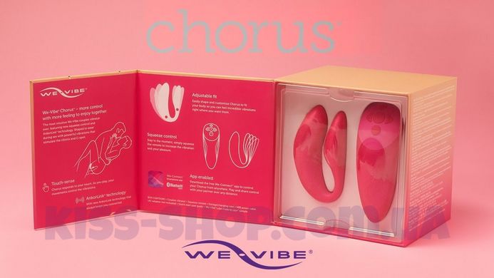 Вибратор для двоих We-vibe Chorus pink