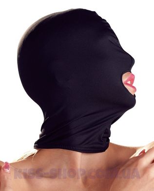 Тканинна маска на обличчя чорна Bad Kitty
