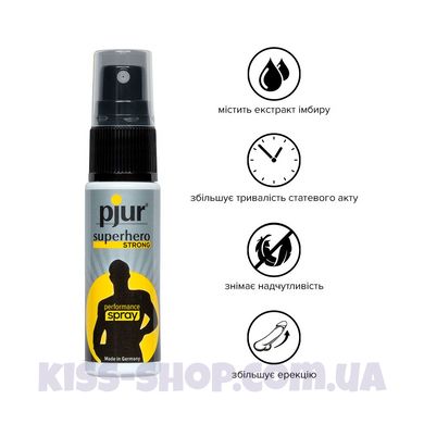 Спрей-пролонгатор для чоловіків pjur Superhero Strong Spray 20 ml