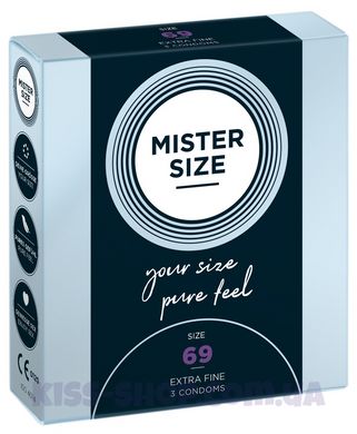 Презервативы MISTER SIZE (69 мм) 3 шт