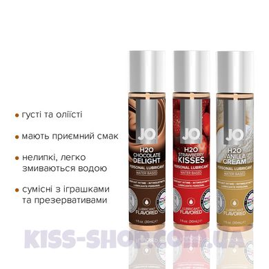 Набір System JO Tri-Me Triple Pack — Neapolitan (3×30 мл) три різні смаки оральних змазок