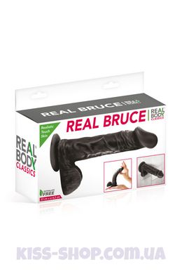 Реалістичний фалоімітатор на присосці Real Body Bruce 23 см