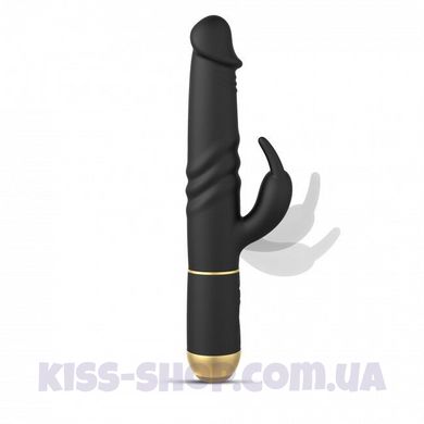 Вібратор Dorcel Furious Rabbit 2.0 зі зворотно-поступальними рухами головки, перезаряджуваний