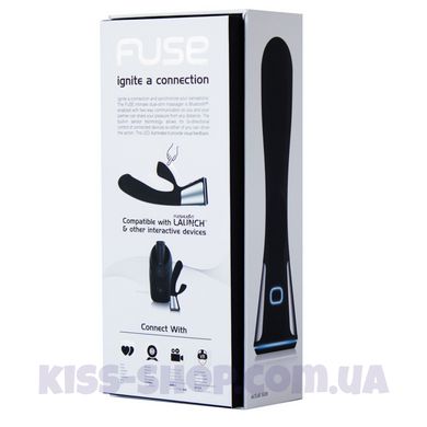 Інтерактивний вібратор-кролик Ohmibod Fuse for Kiiroo Black