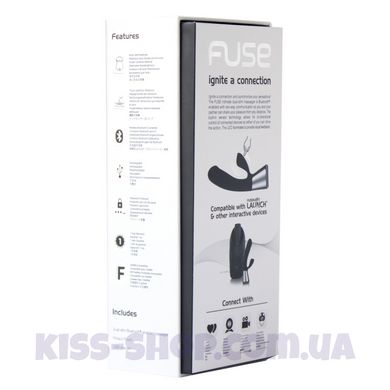 Интерактивный вибратор Ohmibod Fuse for Kiiroo Black