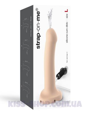 Кончающий фаллоимитатор Strap-On-Me Dildo Cum Flesh