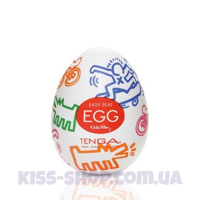 Мастурбатор-яйце Tenga Keith Haring Egg Street