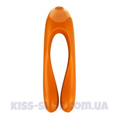 Вібратор на палець Satisfyer Candy Cane Orange