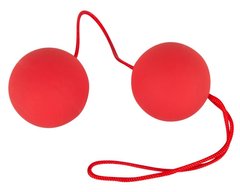 Пластикові вагінальні кульки Orgazm Balls червоного кольору