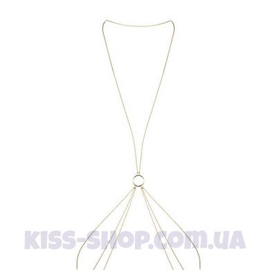 Украшение для тела Bijoux Indiscrets Magnifique 8 Body Chain - Gold