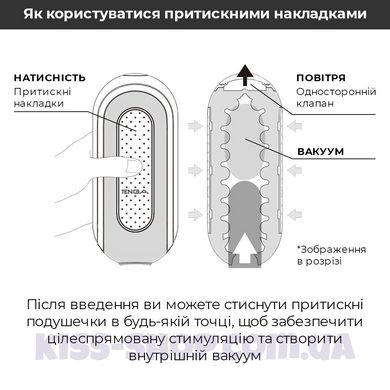 Вібромастурбатор Tenga Flip Zero Electronic Vibration Black, змінна інтенсивність, розкладний