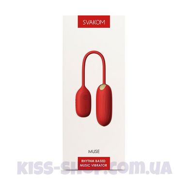 Віброяйце Svakom Muse Red