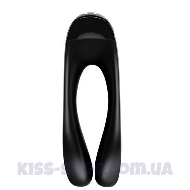 Вібратор на палець Satisfyer Candy Cane Black