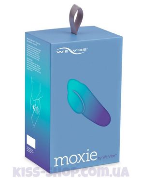 Вібратор у трусики We-Vibe Moxie Aqua з пультом ДК