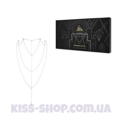 Украшение для спины и декольте Bijoux Indiscrets Magnifique Back and Cleavage Chain - Silver