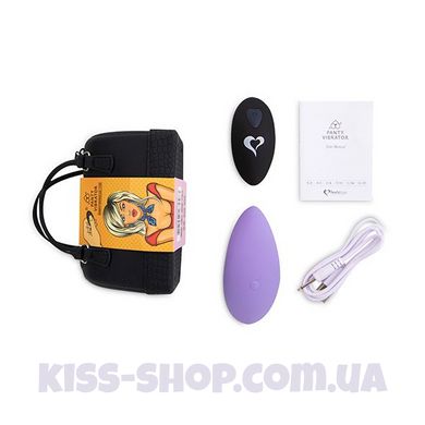 FeelzToys Panty Vibrator Purple вібратор в трусики з пультом управління