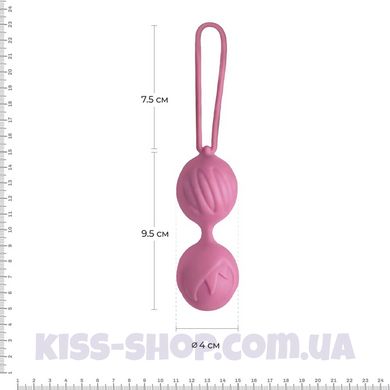 Вагінальні кульки Adrien Lastic Geisha Lastic Balls BIG Pink L