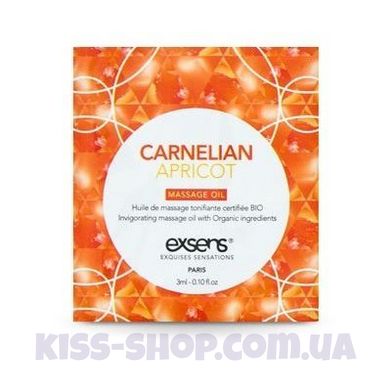 Пробник масажної олії EXSENS Carnelian Apricot 3мл