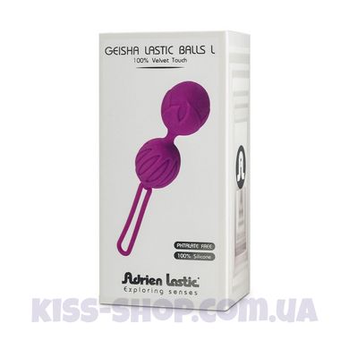 Вагінальні кульки Adrien Lastic Geisha Lastic Balls BIG Magenta L