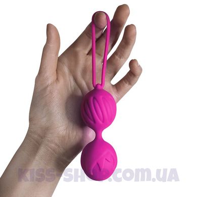 Вагінальні кульки Adrien Lastic Geisha Lastic Balls BIG Magenta L