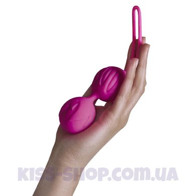 Вагінальні кульки Adrien Lastic Geisha Lastic Balls BIG Magenta L