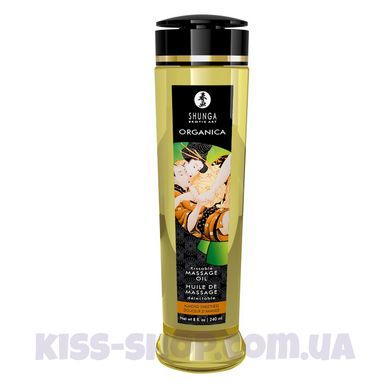 Органічна масажна олія Shunga ORGANICA – Almond Sweetness (240 мл) з вітаміном Е