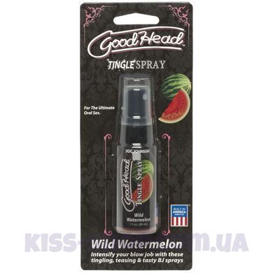 Спрей для мінету Doc Johnson GoodHead Tingle Spray - Watermelon (29 мл) зі стимулювальним ефектом