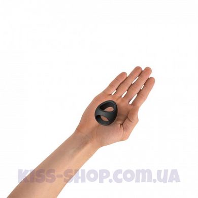 Ерекційне кільце подвійне Love To Love FLUX RING - BLACK ONYX