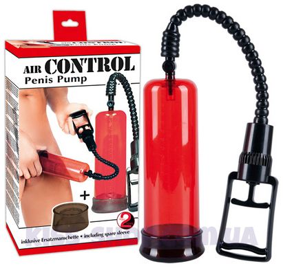 Вакуумна помпа з поршнем Air Control Penis Pump