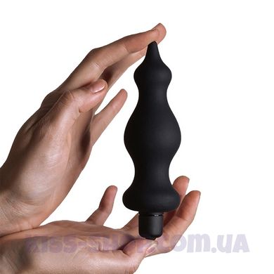 Анальная пробка с вибрацией Adrien Lastic Bullet Amuse Black