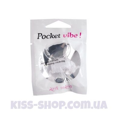 Эрекционное кольцо Love To Love POCKET VIBE