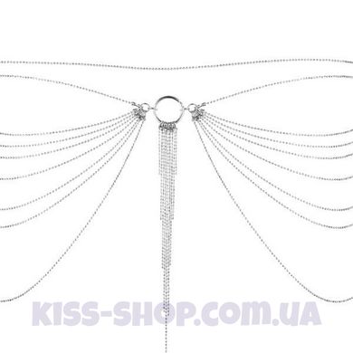 Ланцюжок трусики або ліф Bijoux Indiscrets Magnifique Waist Chain - silver, прикраса на тіло