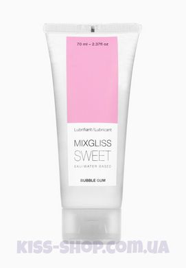 Лубрикант на водной основе MixGliss SWEET BUBBLE GUM (70 мл)