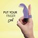 Насадка з вібрацією на палець FeelzToys Magic Finger Vibrator Purple