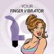 Насадка з вібрацією на палець FeelzToys Magic Finger Vibrator Purple