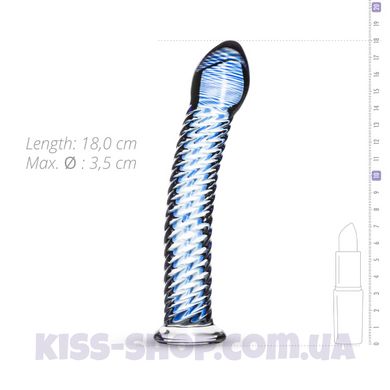 Скляний дилдо Gildo Glass Dildo No. 5